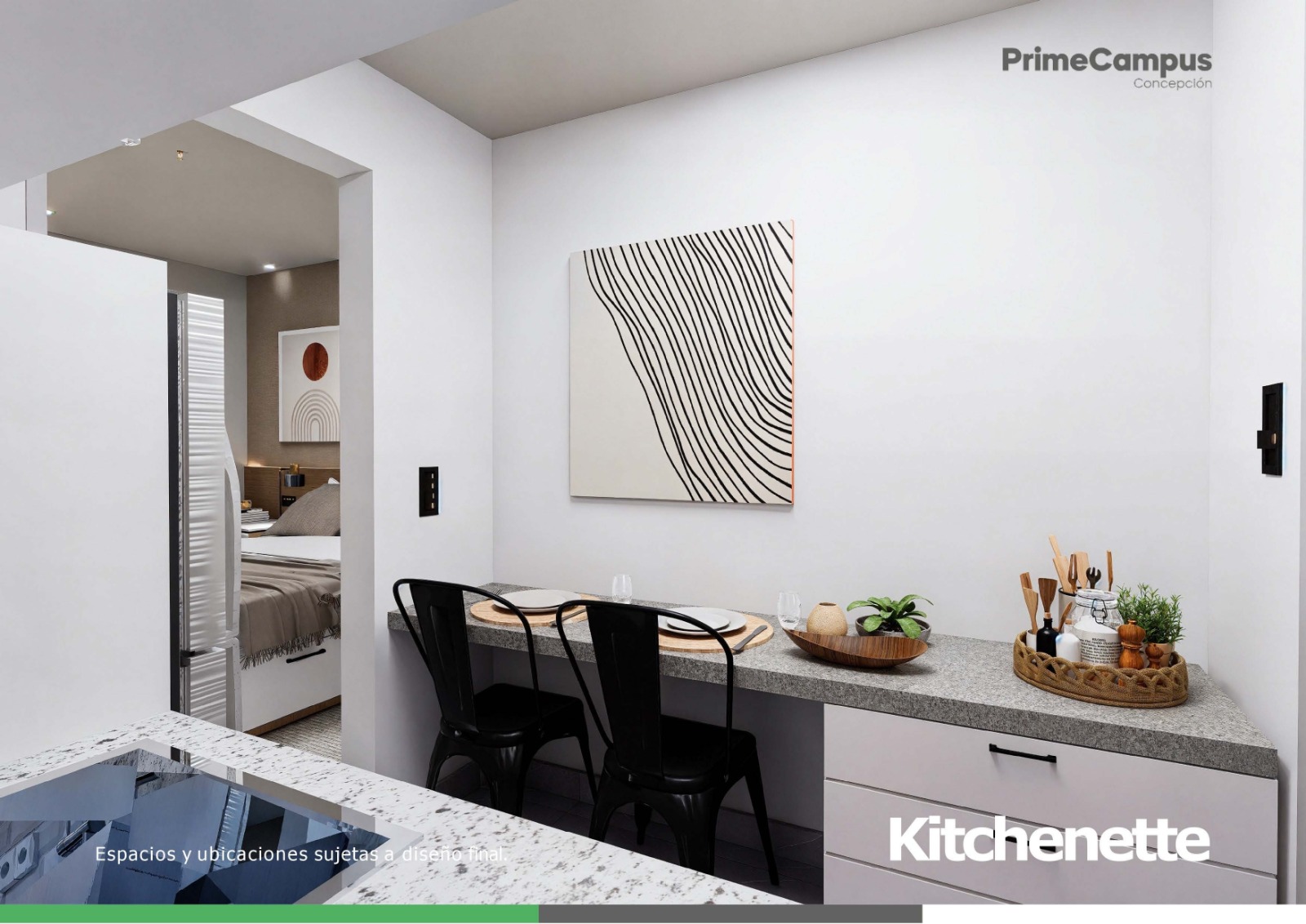 En venta – Departamentos Monoambientes en pozo | Edif. Prime Campus Concepción — foto 2