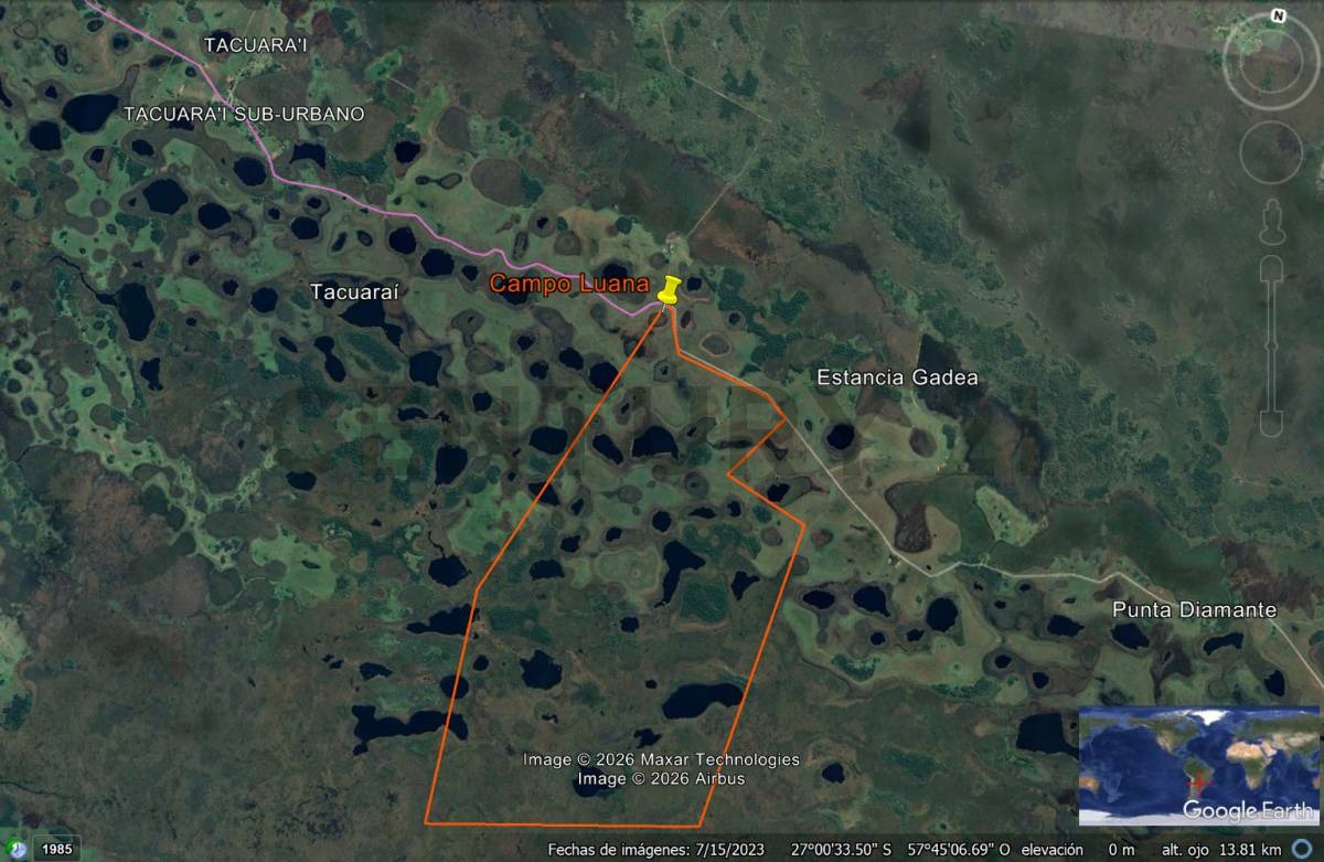 VENDO Campo Productivo de 1.200 HECTÁREAS EN PUNTA DIAMANTE — ÑEEMBUCÚ