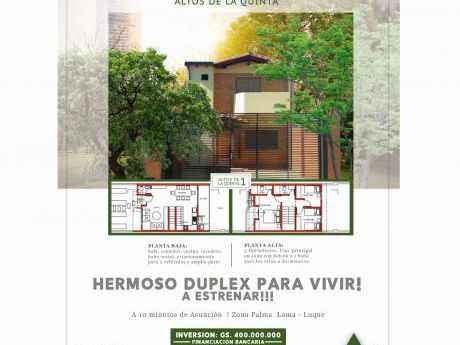 Hermoso Duplex Para Vivir!!! A Estrenar !!!