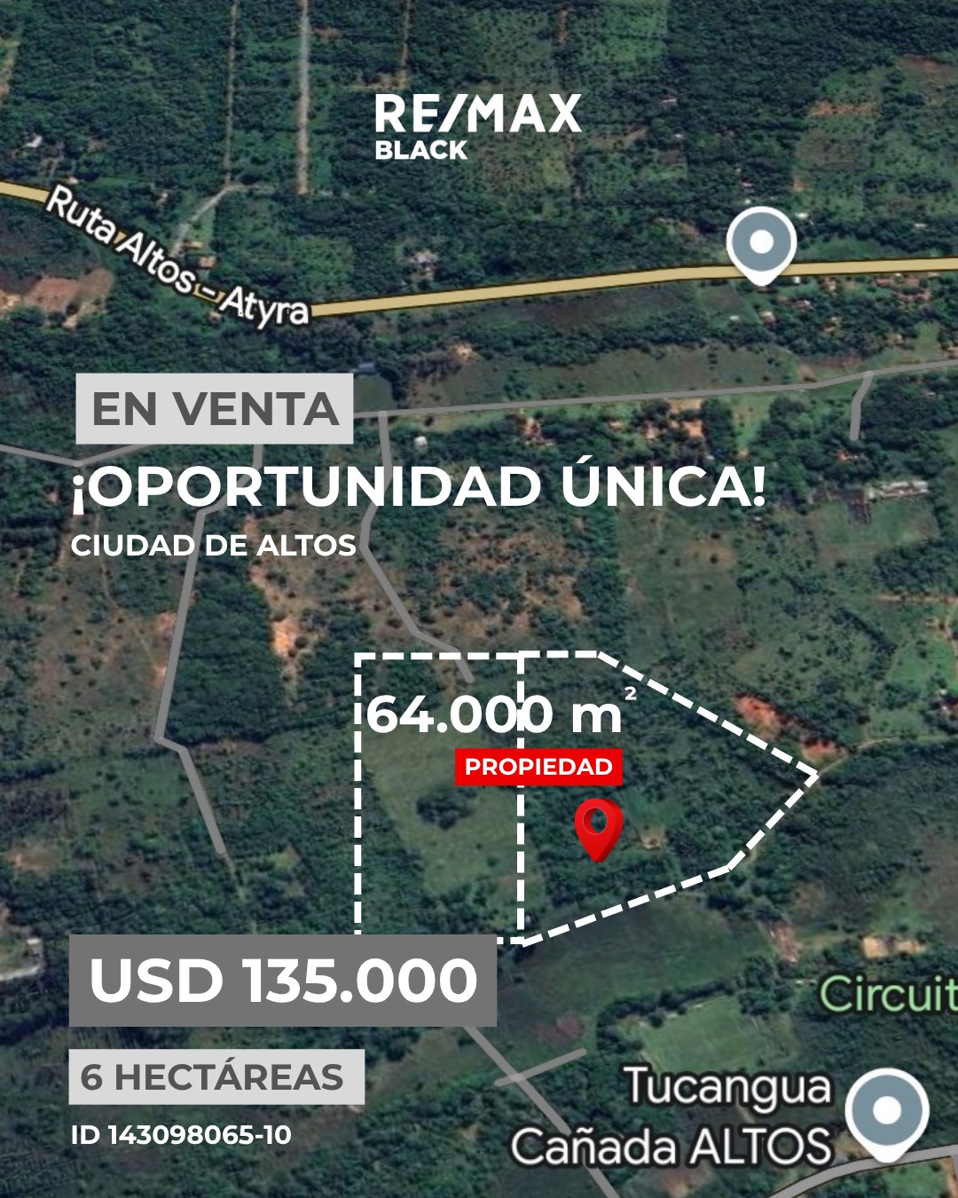 Vendo 6 hectareas en Altos — foto 2