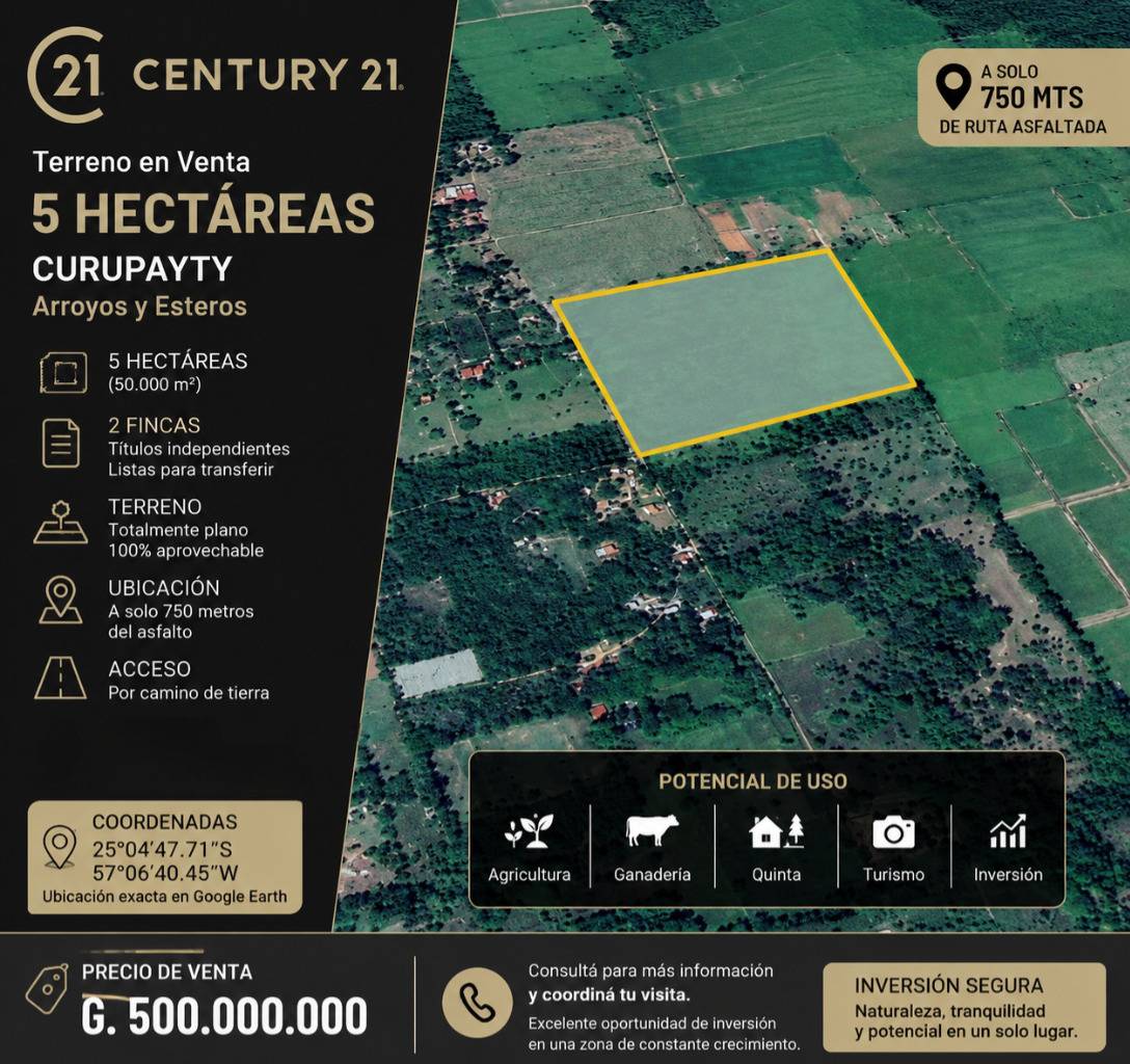 Terreno en venta en Arroyos y Esteros — foto 2