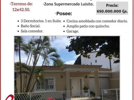 Vendo Casa En Barrio Republicano!