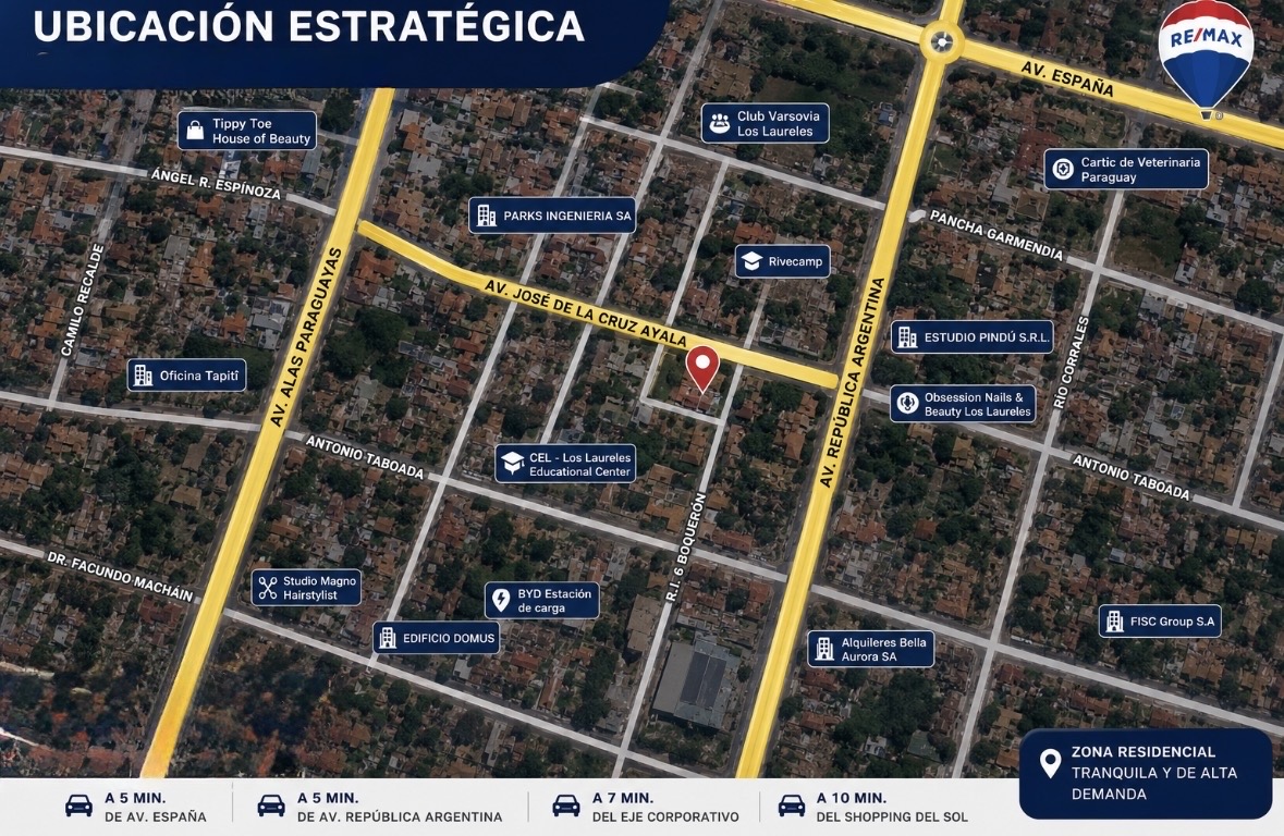 TERRENO PREMIUN EN BARRIO MARISCAL ESTIGARRIBIA  1031 M2 — foto 3