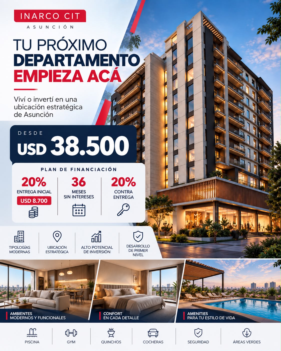 Monoambiente en venta en Ytay