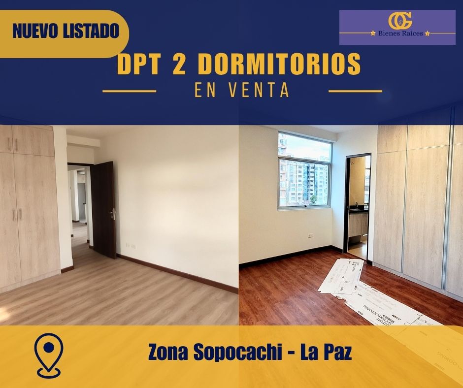 Departamento en venta en Sopocachi