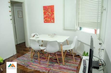 Muy Cómodo Apartamento, Contrafrente, Súper Luminoso, 37m2