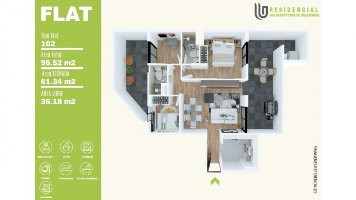 Departamento en venta en Ate