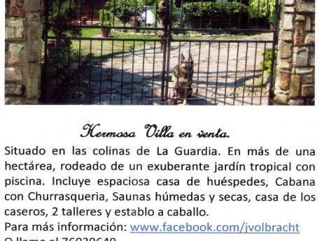 Hermosa Villa En La Guardia, Santa Cruz, Bolivia