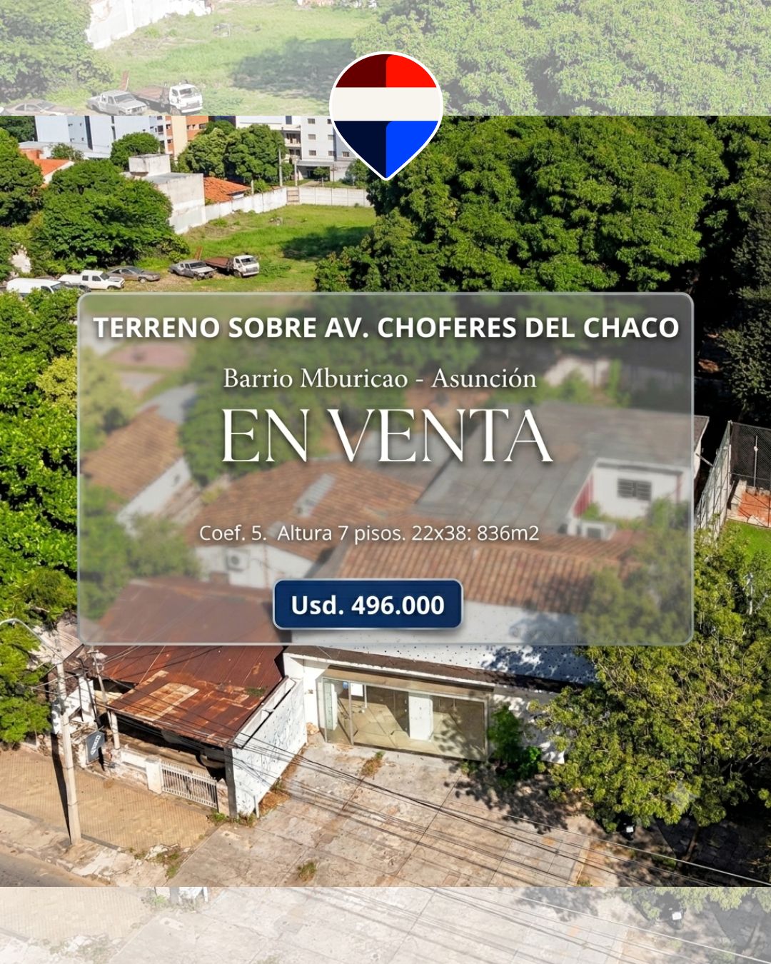 Terreno en venta en Recoleta, Asunción — foto 3