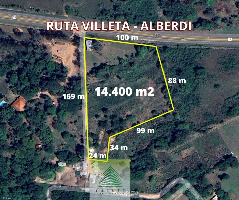 TERRENO DE 14400 M2  SOBRE RUTA VILLETA - ALBERDI ZONA PUERTO SEGURO EN VILLETA — foto 2
