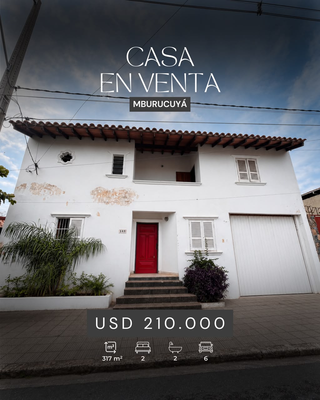 Casa en venta en Mburucuyá