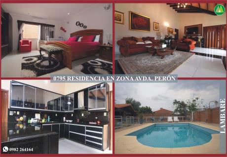 0795 Residencia En Lambare, Zona Avda. Peron