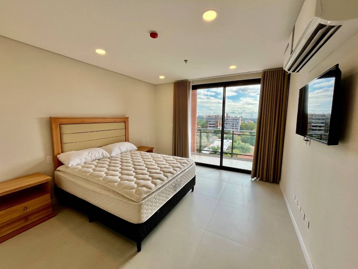 VENDO DEPARTAMENTO DE 3 HABITACIONES EN EL VILLA MORRA FLATS - ID 43704 — foto 3