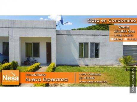 Bonita Casa En Venta En Cond. Cerrado