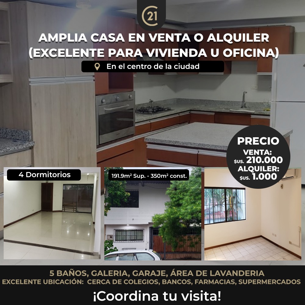 Casa en alquiler en Centro