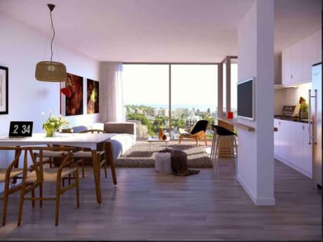 Espectacular Pent House De 2 Dor 1baño,piso12