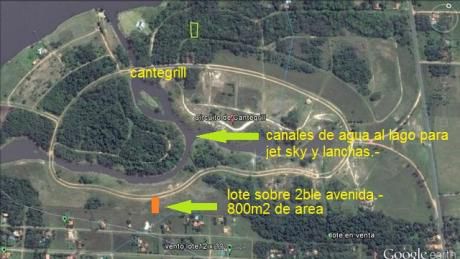 846 M2 En Cantegrill San Bernardino - A 2 C. De Ruta, S/ Avenida
