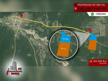 Propiedad Agricola En Villamontes