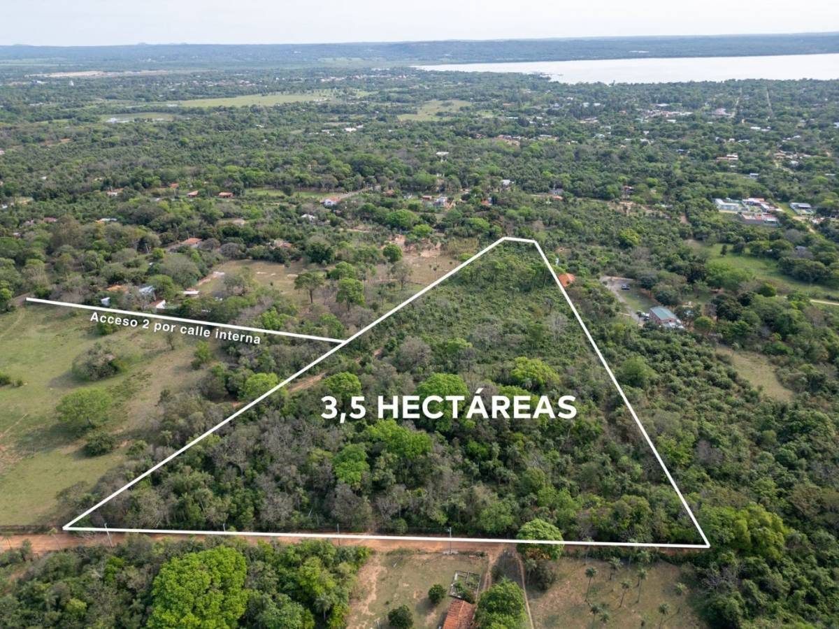 3,5 HECTÁREAS CON VISTA AL LAGO YPACARAÍ — SAN BERNARDINO — foto 2