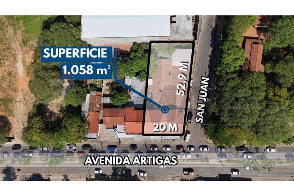 VENDO AMPLIO TERRENO EN ESQUINA SOBRE LA AVENIDA ARTIGAS — foto 3
