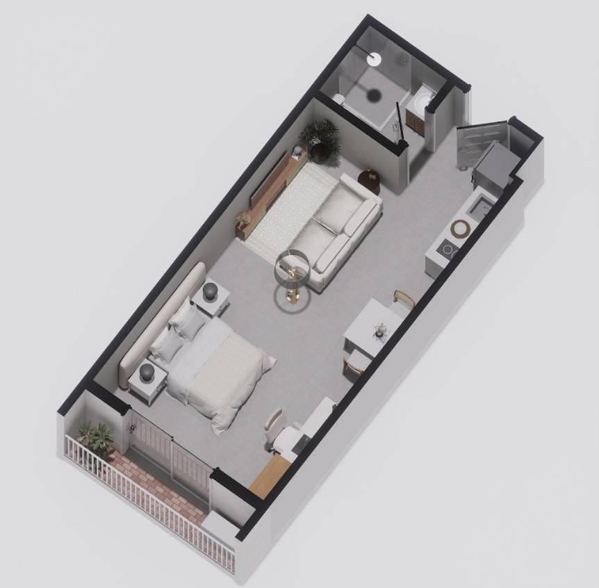 En Venta - Monoambiente Moderno En Paseo Rosario – Luque — foto 2