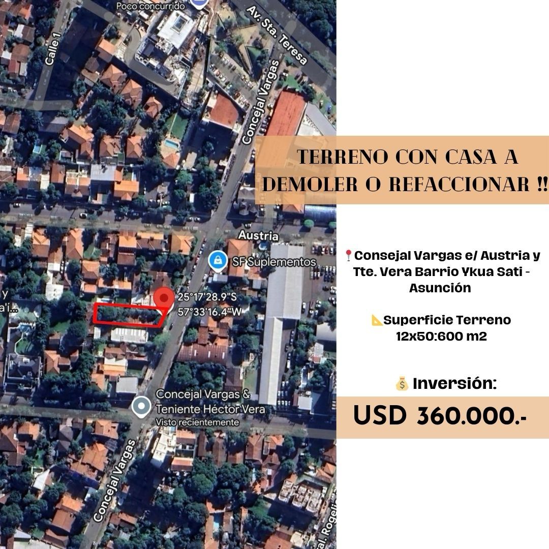 ¡OPORTUNIDAD UNICA! VENDO TERRENO EN YCUÁ SATÍ — foto 2