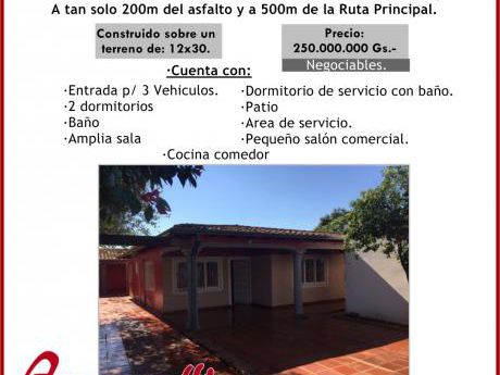 Vendo Casa En Capiata!!