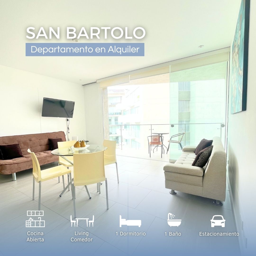 Departamento en alquiler en San Bartolo