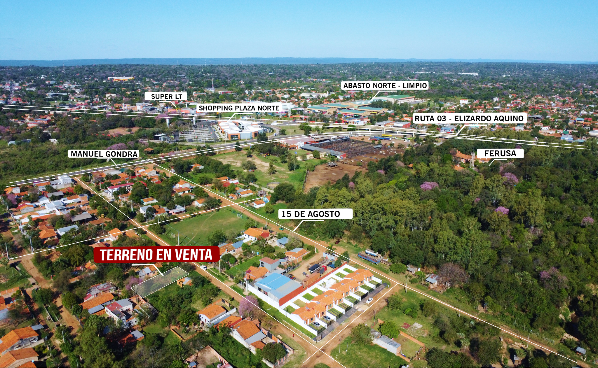 Terreno en venta Bº Santa Lucia Limpio — foto 3