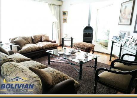 Achumani Sector Asilo San Ramón Elegante Casa En Venta