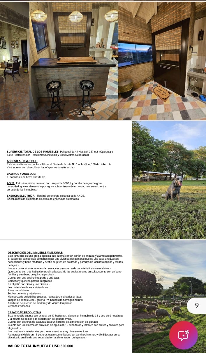 Vendo Hermosa Casa Quinta de 47 Hectáreas en Quiindy, Paraguari - CLCS7253810 — foto 3