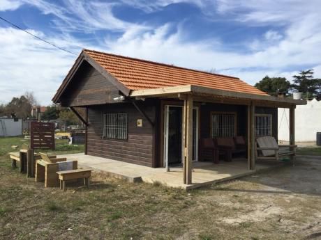 Cabaña De Madera Maciza _ 1 Dormitorio Venta 95.000 Usd