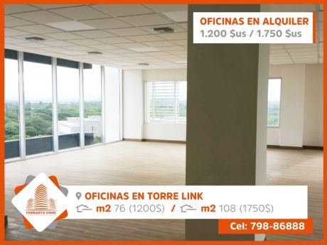 Oficinas En Alquiler, Equipetrol Norte 4to. Anillo.