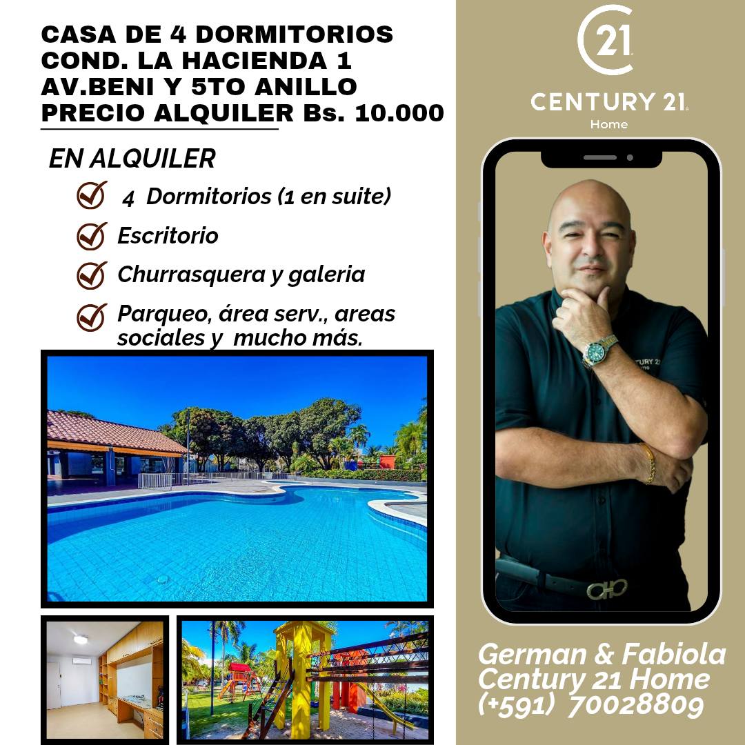 Casa en alquiler en Norte
