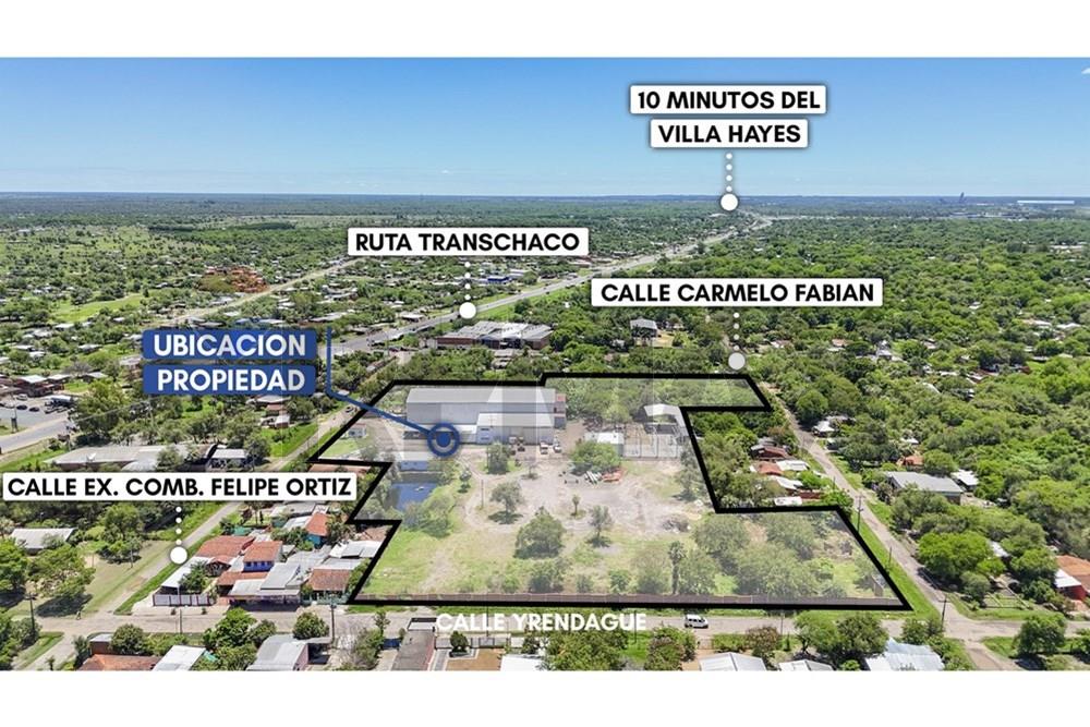 2 Hectáreas Remansito Villa Hayes Industrial c/2.000m² Depósito Triple Acceso — foto 3