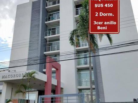 Departamento En Alquiler Av. Beni 3er Anillo Externo