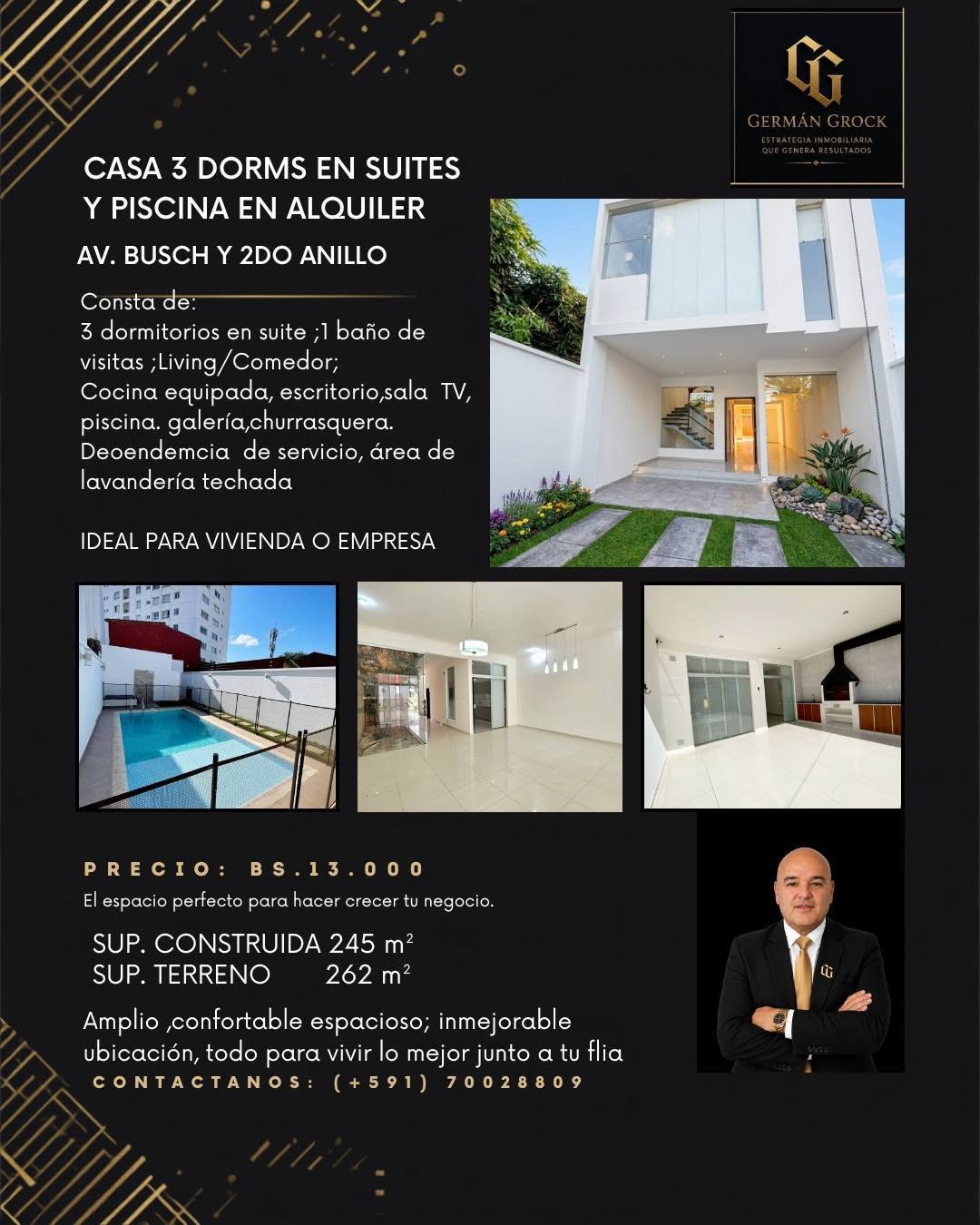 Casa en alquiler en Oeste
