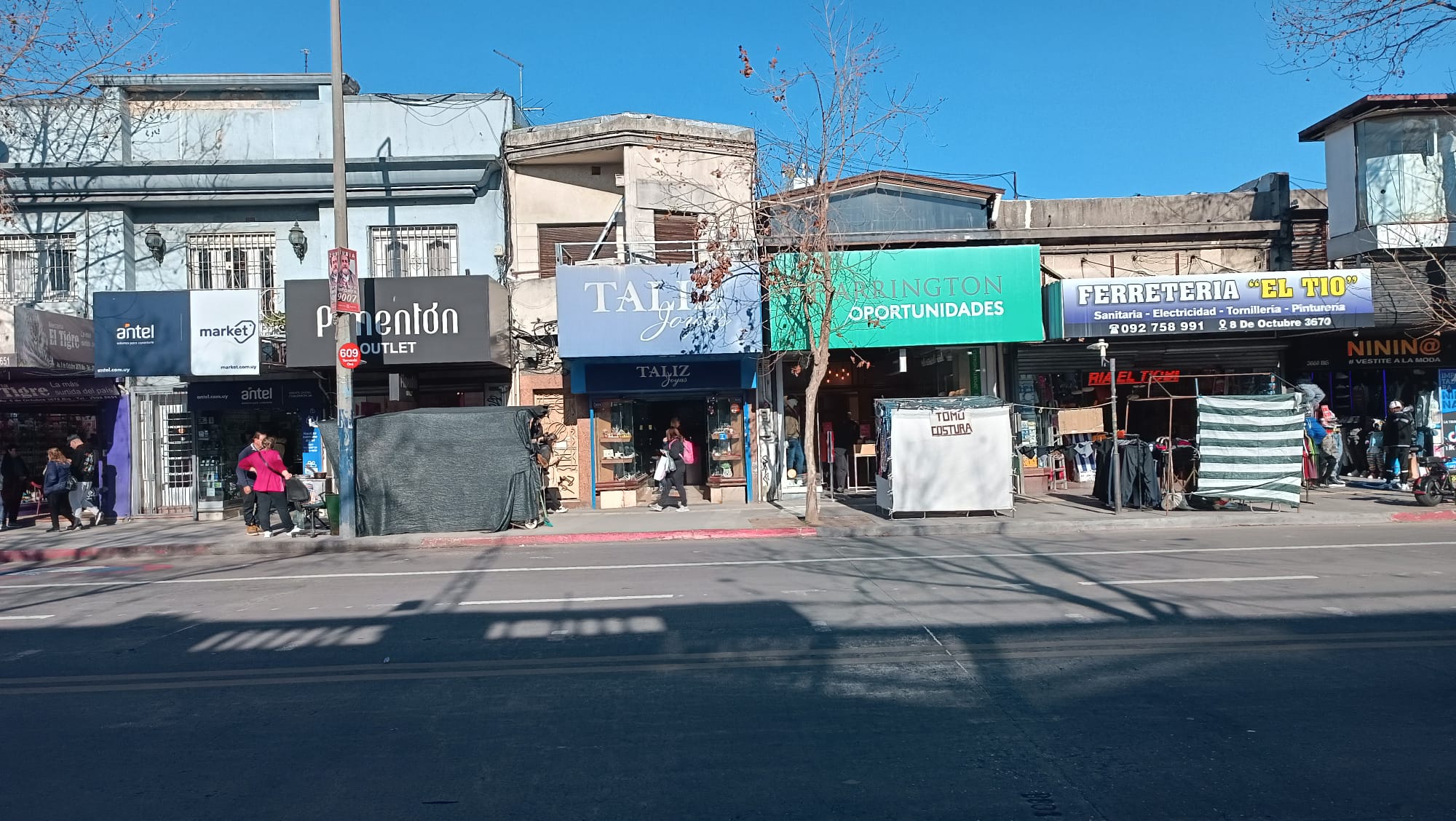 LOCAL COMERCIAL ALQUILER 8 DE OCTUBRE
