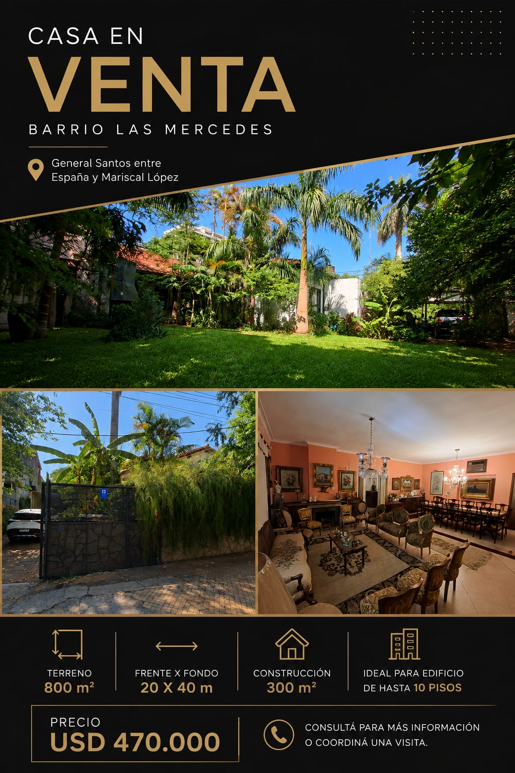 Casa en venta en Las Mercedes