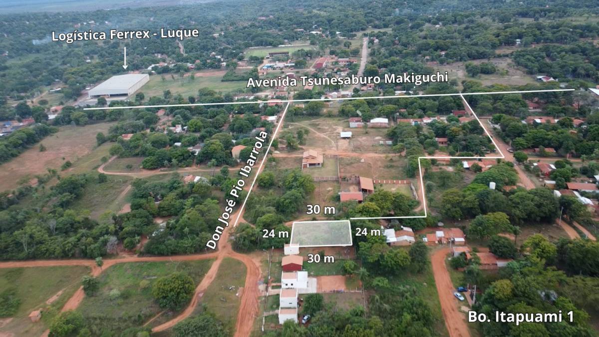 Vendo amplio terreno en Itapuami 1, Luque — foto 2