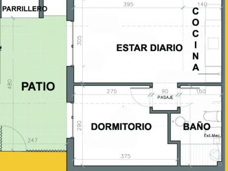 Casa Independientes Con Patio Y Parrillero