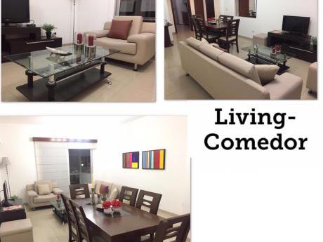 En Alquiler Departamento Amoblado Condominio Sobre Av San Martín Fn 29