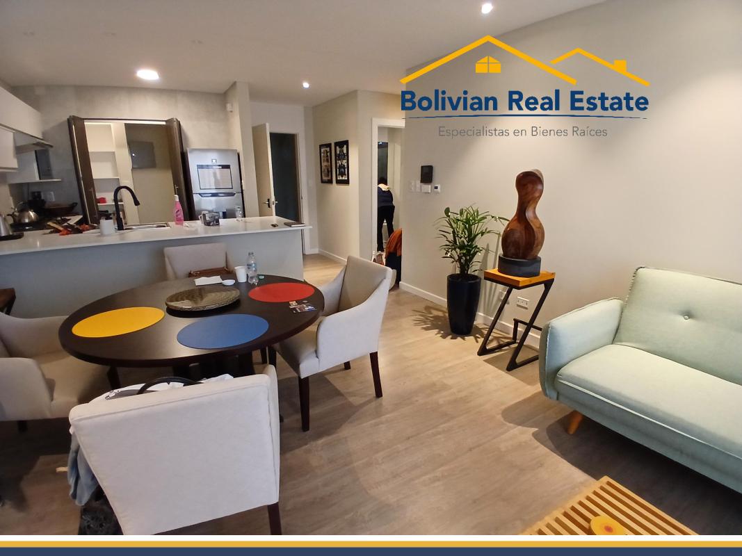 PRECIOSO DEPARTAMENTO AMOBLADO EN ALQUILER – ACHUMANI