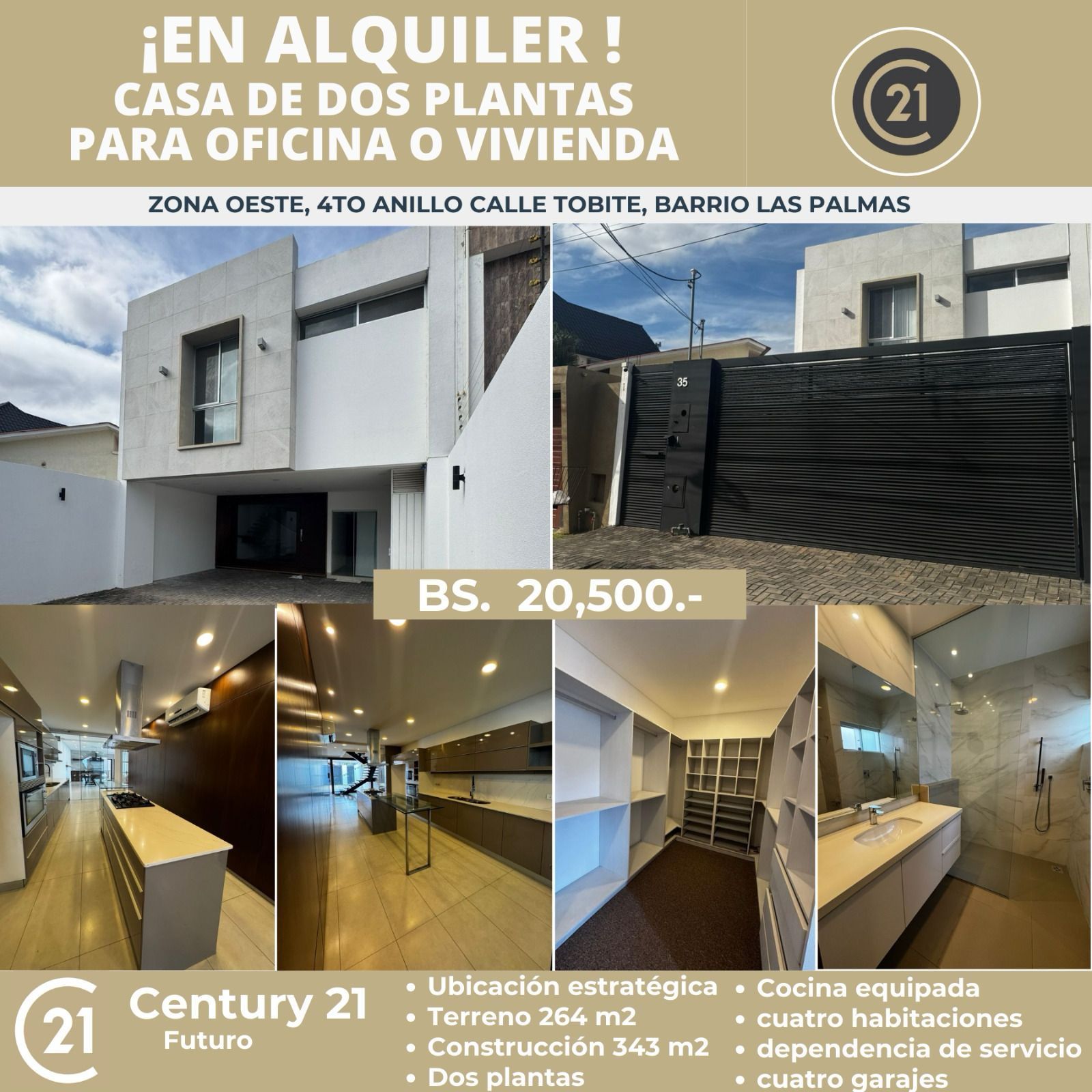 CASA EN ALQUILER - LAS PALMAS 