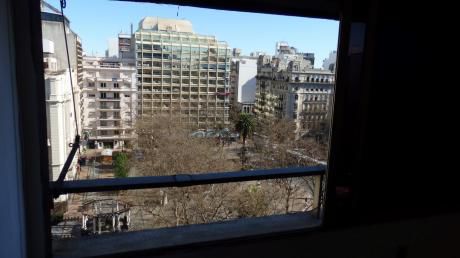 Estupenda Vista Plaza Cagancha En Piso Alto