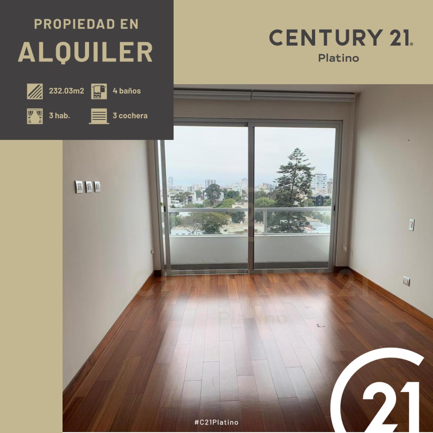 Departamento en alquiler en San Isidro