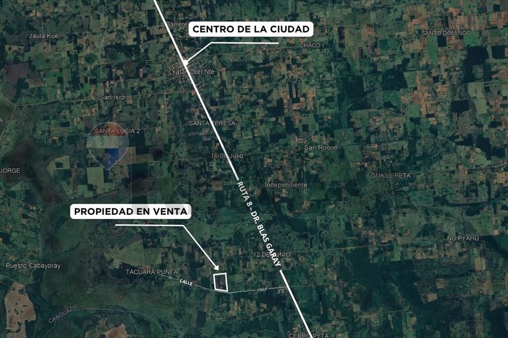En venta terreno de 17 hectareas con 3875m2 en San Pedro - Yatayty del Norte — foto 2