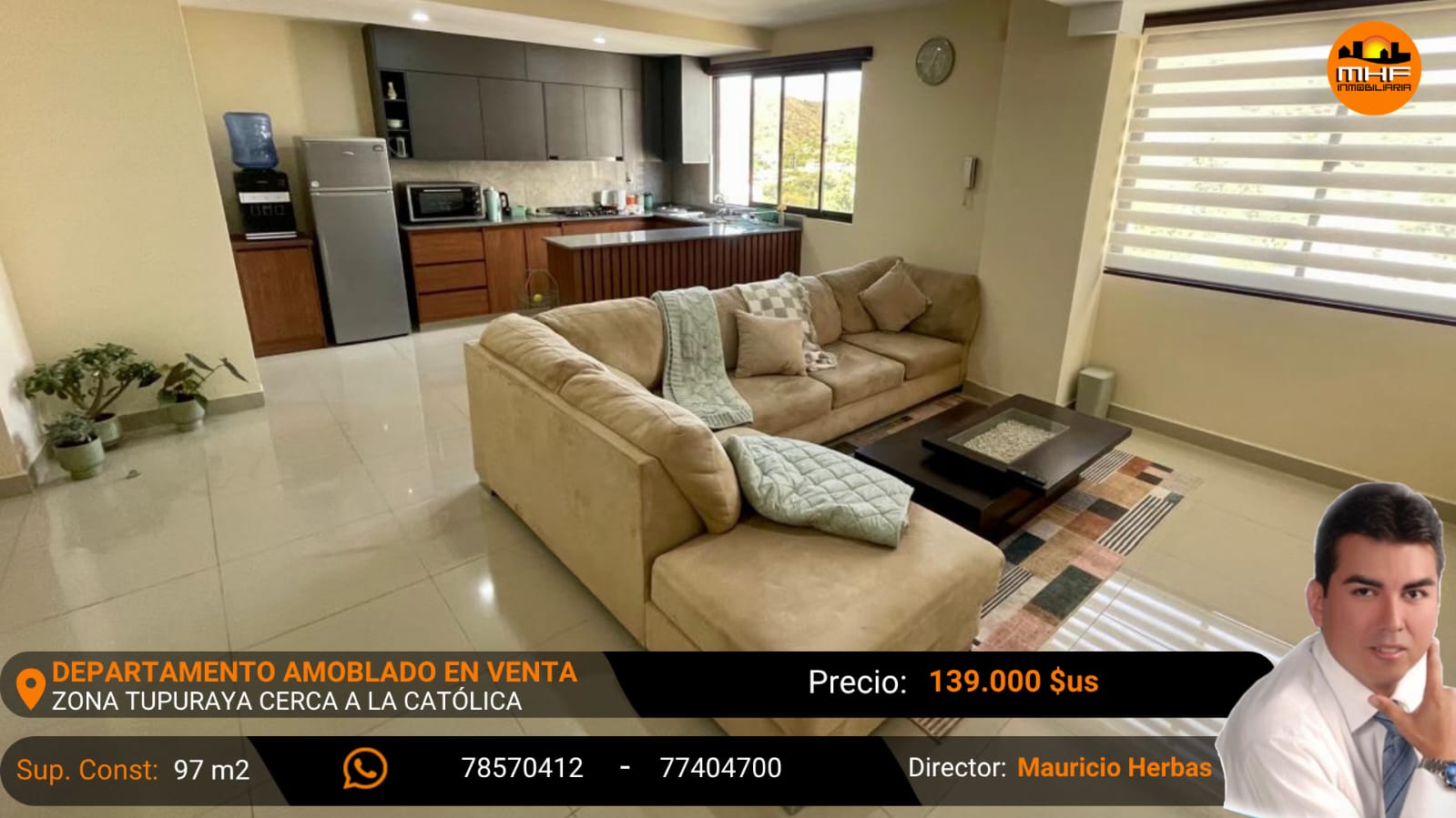Departamento en venta en Tupuraya