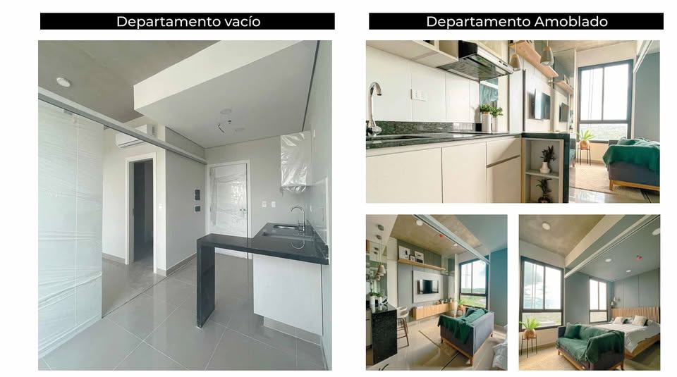 MONOAMBIENTE EN ALQUILER ZUBA BY ELEVA B° JARA ASUNCIÓN — foto 2