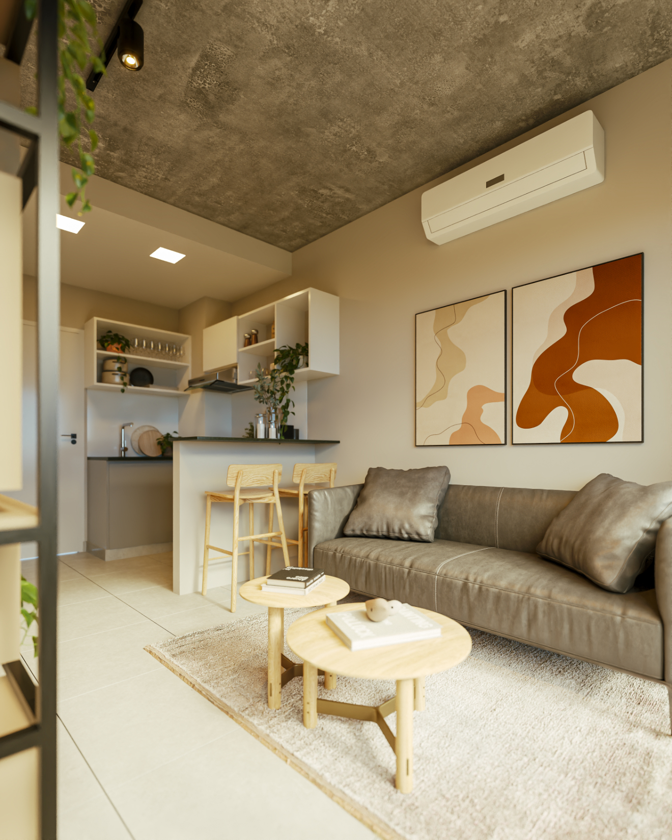 Departamento monoambiente en PORTA 04 Luque. — foto 3